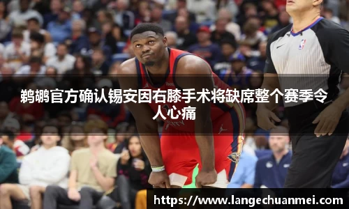 鹈鹕官方确认锡安因右膝手术将缺席整个赛季令人心痛