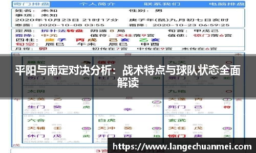 平阳与南定对决分析：战术特点与球队状态全面解读